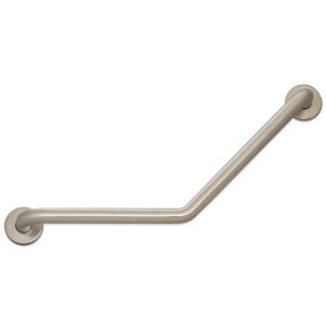 Barre d'appui wc coudée