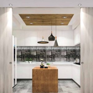 Kit coulissant sur rail de guidage alu invisible