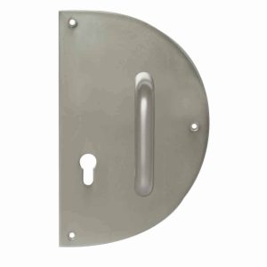 Plaque Demi-Ronde avec poignée fixe