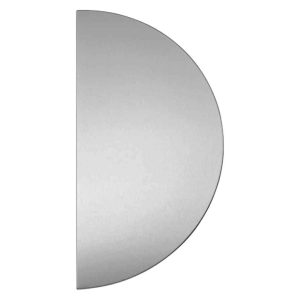 Plaque de poussée Demi-Ronde ANTI-TRACES