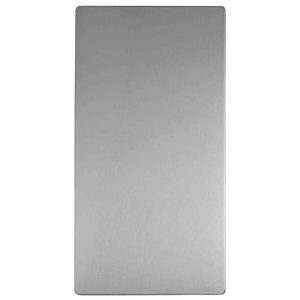 Plaque de poussée rectangulaire ANTI-TRACES