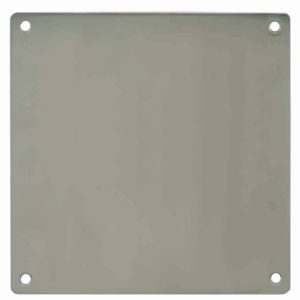 Plaque de poussée carrée inox