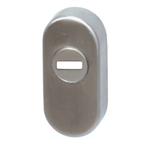 Rosace de sécurité ovale avec protecteur de cylindre européen