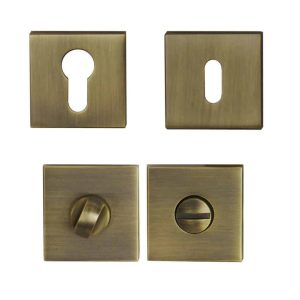 Rosaces Carrées Bronze