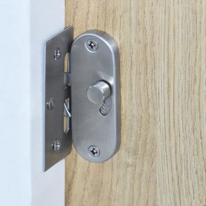 Verrou de condamnation pour porte coulissante