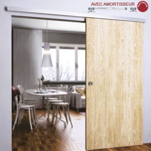 Kit coulissant avec bandeau & amortisseur