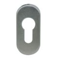 Rosace ovale inox Clé I IN130