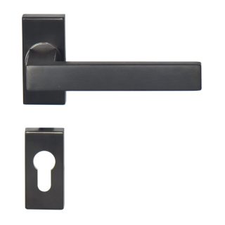 YQUEM R Rectangle Anthracite PVD